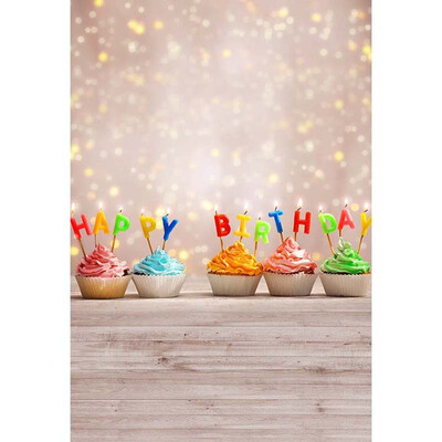 

Red Star Birthday Ice Cream Photo Backdrop 57FT Vinyl Fabric Cloth Digital Printing Photo Background S-3206