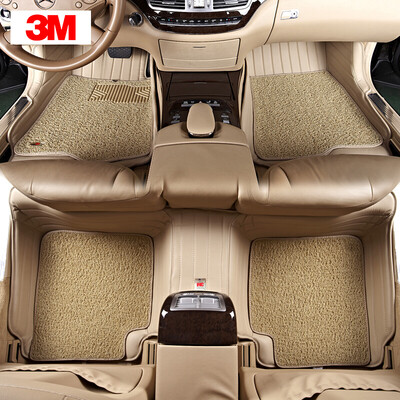 

3M package foot pad trunk pad 3D stamping integrated molding flagship series car custom factory straight hair beige