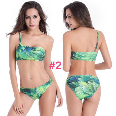 

3 Colors M-6XL Big Size Sexy Women Swimwear Low Waist Push Up Swimwear Bikini Set for Women Bath Brazilian Swimming Suit