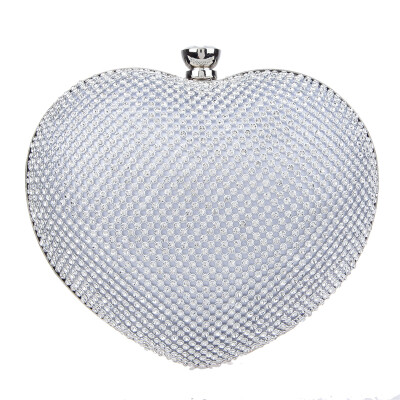 

Fawziya Cute Heart Shape Clutch Purses For Women Clutches And Evening Bags
