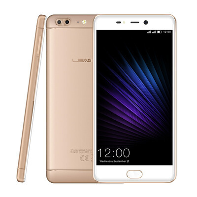 

LEAGOO T5 55Inch FHD Smartphone 4GB RAM 64GB ROM MTK6750T Octa Core Android 70 13MP Dual Rear Cams Fingerprint 4G Mobile Phone