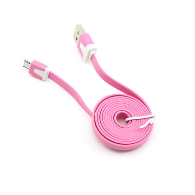 

Mince Flat Micro USB Data Sync cable chargeur pr Samsung Galaxy S4 S3 Note 2 HTC