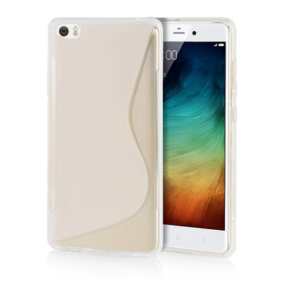 

MOONCASE S - Line Soft Flexible Silicone Gel TPU Skin Shell Back ЧЕХОЛ ДЛЯ XiaoMi Mi Note Pro Clear