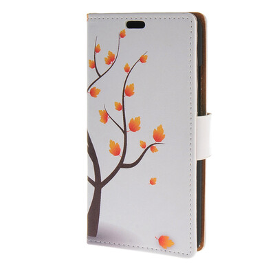 

MOONCASE чехол for Huawei Honor 4A (5.0") Кожа флип кошелек стиль и Kickstand крышки случая [Симпатичные шаблон] дизайн / a04