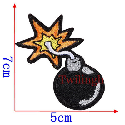 

1Pcs New Cartoon Patches Iron On Embroidered Sequined Patch Flower Applique DIY Sewing Fabric Repair Clothes Patches Stickers