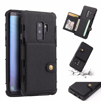 

SHS Phone Case For Motorola Moto G5G5 PlusG5SG5S Plus Fashion Concise Leather Wire Drawing Multifunction Purse