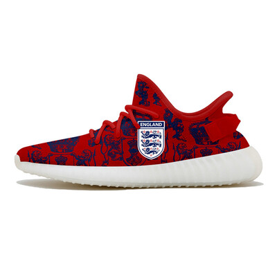 

Fashion casual 350V2 running shoes 2018 World Cup England men&women casual shoes custom shoes casual shoes