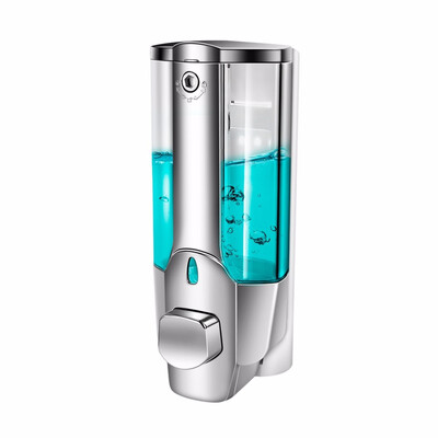 

350ml Wall Mount Shower Bath Soap Shampoo Dispenser with a Lock for Bathroom Washroom Hand Soap Dispenser Hotel Home