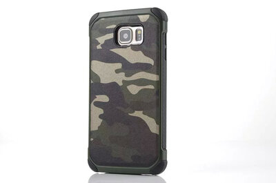 

MITI 2 in 1 Army Camo Camouflage Pattern Back Cover Hard Plastic+Soft TPU Armor Protective Phone Case For Samsung Galaxy Note 5