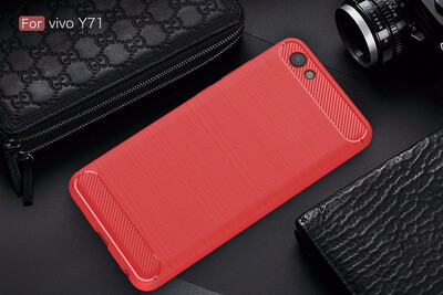 

for vivo Y71 WIERSS Shockproof phone case cover for vivo Y71 Slim Armor case Back cover Fundas Capa Coque