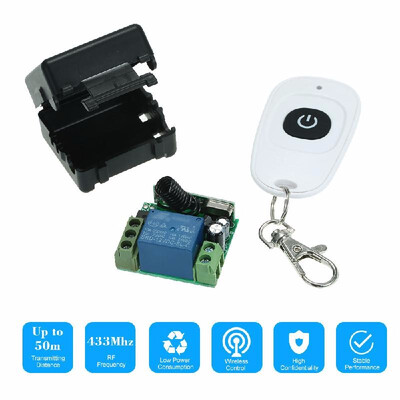 

433MHz DC12V 1CH RF Wireless Remote Control Switch 5PCS RF 433MHz Transmitter Remote Controls For Household Appliances Electroni