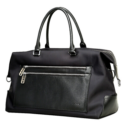 

Bopai Bopai Briefcase Mens Messenger Bag Business Canvas Travel Bag Korean Handbag Black 732-007311