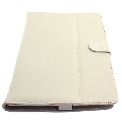 

White 10 inch Leather Case Stand Sticky General for Tablet PC New