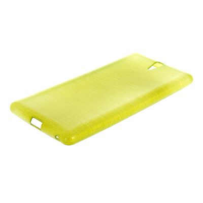 

MOONCASE чехол for Sony Xperia C5 Гибкая Мягкий гель ТПУ силиконовая кожа Тонкий прочный чехол Обложка Желтый