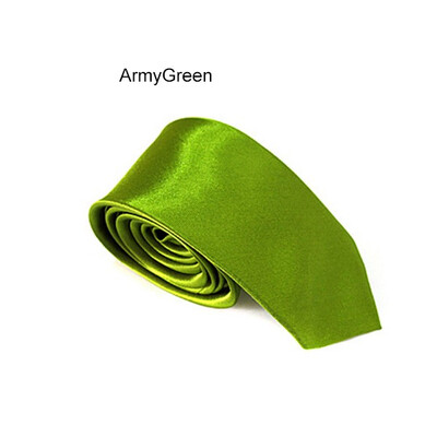 

Hot Sale Fashion Casual Slim Tie Men&39s Solid Color Skinny Necktie Formal Wedding Party Ties