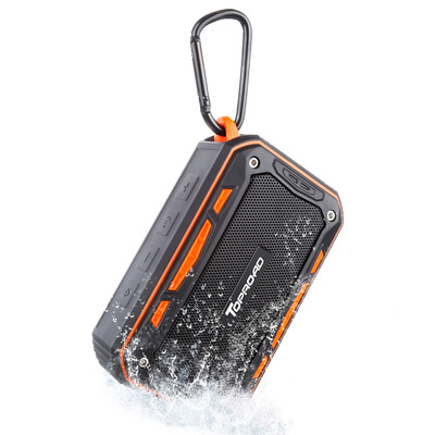 

TOPROAD IP67 Waterproof Bluetooth Speaker Wireless Stereo Subwoofer Outdoor Bicycle Speakers Portable Handsfree with Carabiner