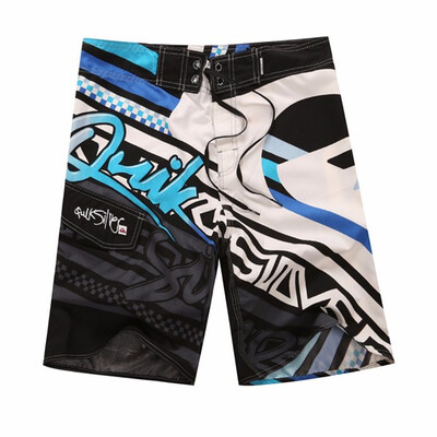 

Mans Fashion Sports Hot Spring Surfing Quick Dry Pattern Printed Beach Shorts