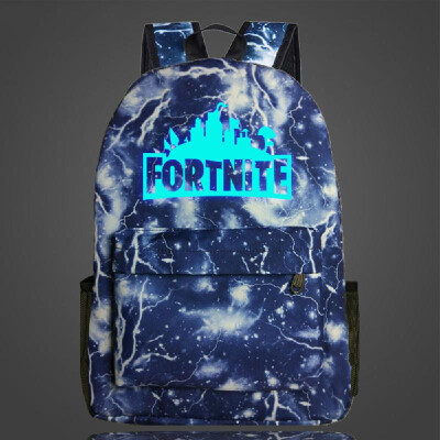 

Waterproof Game Night Luminous School Bag Gift Nylon Big Size Backpacks Bags Book Rucksacks Glow in Dark Figure Toys Kids Gift