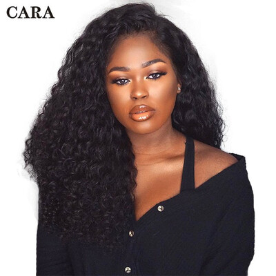 

250 Density Lace Front Wig Pre Plucked Brazilian Human Hair Wigs For Women Deep Wave Dolago