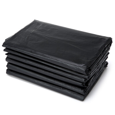 

Jingtang big black garbage bag commercial property thickening bag 8010050 only