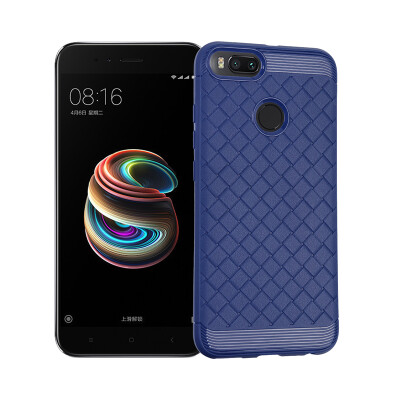 

Goowiiz Luxury Phone Case For Xiaomi Redmi Y1Y1 Lite Ultra Thin Ventilation Grid Weave Soft Anti fall Full Protective