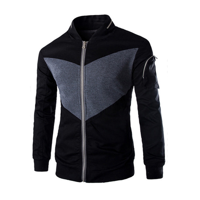 

Zogaa Autumn And Winter New Mens Jacket Stand Collar Slim