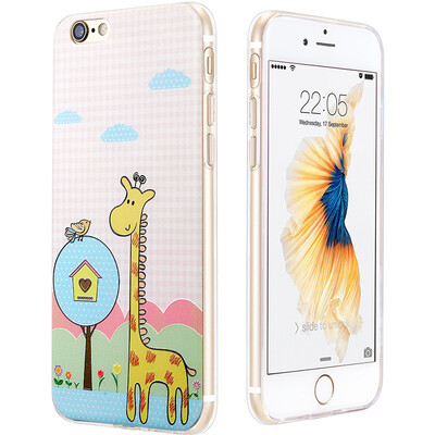 

Illustrator Apple iPhone6 ​​ 6s Phone Case Protective Case 47 &quotSilicone Anti-Wrestling Relief Cartoon Soft Case Illustrator Fun Trolltech Series High Friends