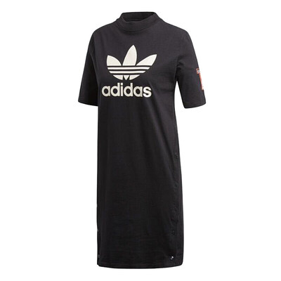 

Adidas ADIDAS Clover 2018 Autumn Womens Casual Collection TEE DRESS Skirt DH4663 L