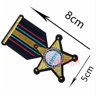 

Twilingh Ghost Death Skull Hand Patch Badges Embroidered Applique Sewing Iron On Badge Clothes Garment Apparel Accessories