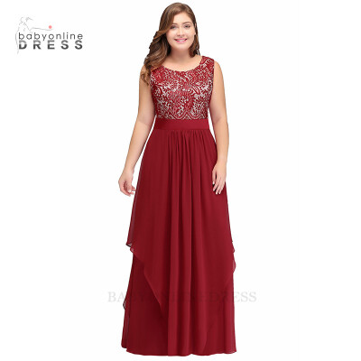 

Asymmetric evening dresses long vestido de festa Burgundy Mother of the bride dresses Plus size Evening Party Prom Dress Gowns