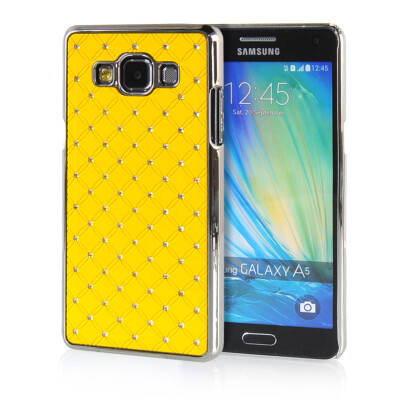 

MOONCASE Hard Chrome Plated Star Bling Back ЧЕХОЛ ДЛЯ Samsung Galaxy A5 Yellow