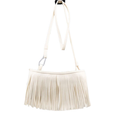 

D.jiani ™ Korean version of the hot-selling small fringed shoulder handbag simple tassel small bag