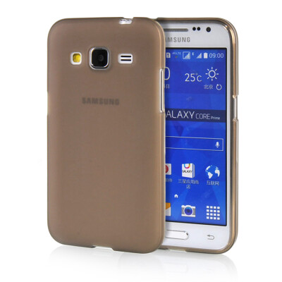 

MOONCASE Transparent Soft Flexible Silicone Gel TPU Skin Shell Back Case Cover for Samsung Galaxy Core Prime G360 Grey