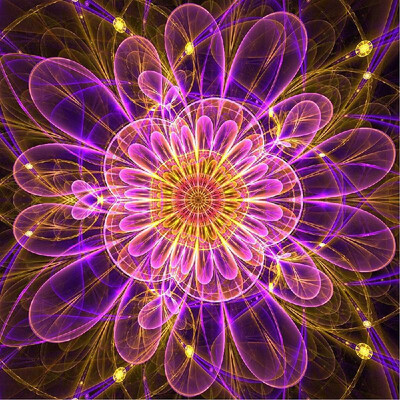 

New 5D DIY Diamond Painting Colorful Mandala Pattern Rhinestone Patchwork Wall Room Decoration