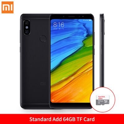 

Глобальная версия Xiaomi Redmi Note 5 4GB 64GB 5.99 "18: 9 Full Screen Dual Camera Note5 Смартфон Snapdragon 636 Octa Core 4000mAh