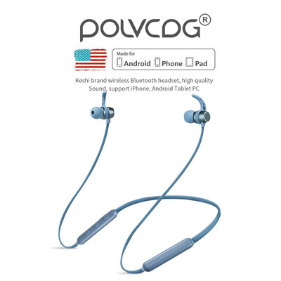 

Platinum POLVCDG I8 Bluetooth headset long standby neck-mounted sports running Sony wireless earbuds