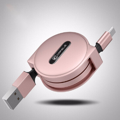 

Cafele USB Type C for Xiaomi A1 Retractable Type C Cable Charging Data Transmission Sync USB Type-C Cable for Samsung S8 100cm