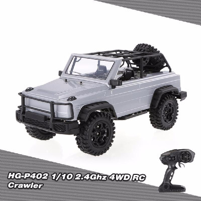 

HG-P601 24G 110 6WD RC Buggy Car Professional Rock Crawler Two Speed Switch Gearbox Adjustable Wheelbase RTR