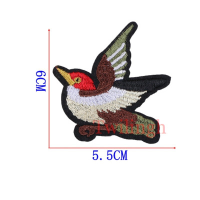 

1 Pcs Flowers Patches Embroidered Sticker Sew On Iron On Patch Retro Style Flower Applique DIY Clothes Repair Badges For Wedding