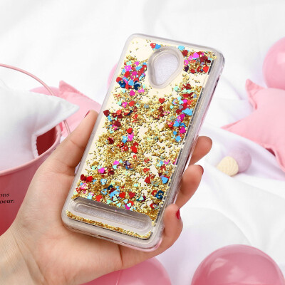 

Akabeila Cover for Lenovo Vibe C2 Case Soft Mirror Dynamic Glitter Phone Protector Cover Shell Bag C2 C2 Power K10a40