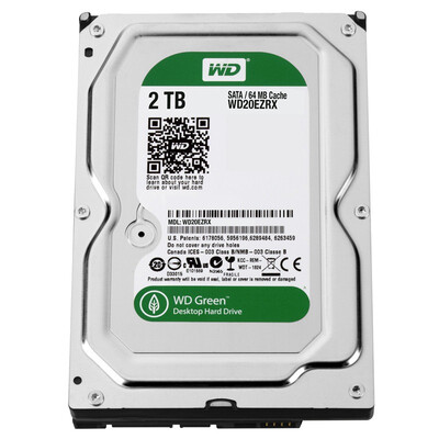 

Western Digital WD Green Disk 2TB SATA6Gbs 64M Desktop Hard Disk WD20EZRX