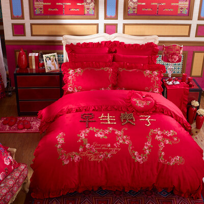 

FUANNA cotton bed set/bed kit (duvet cover/bed sheet/pillowcase