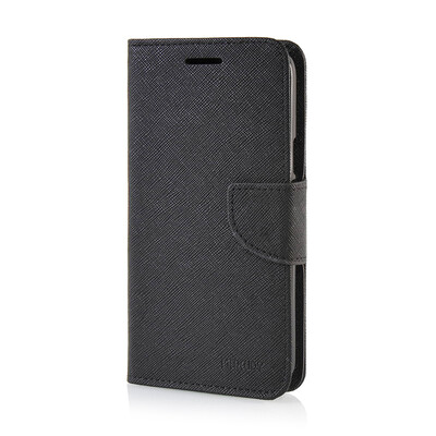 

MOONCASE Leather Side Flip Wallet Card Slot Pouch Stand ЧЕХОЛ ДЛЯ Samsung Galaxy Grand 3 / Grand Max G7200 Black