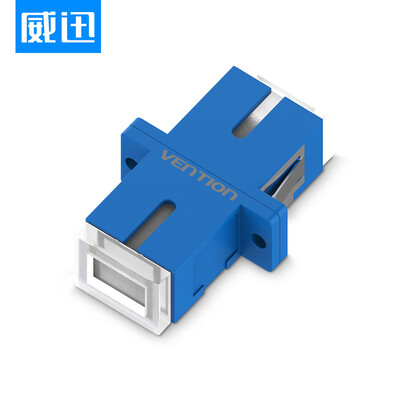 

VENTION Fiber Adapter Engineering Carrier Grade Fiber Coupler Flange SC-SC Single Mode Simplex Fiber Network Jumper Extension Connector Blue IEHL0