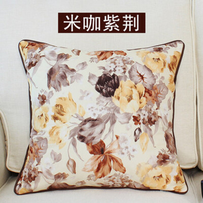 

Cntomlv Flowers Cushions Cover Home Decor Pillows new Signature Cotton Cecorative Throw Pillows Decor Pillow