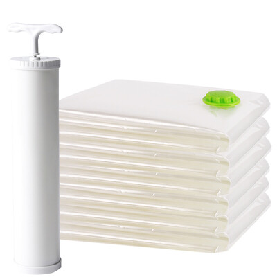 

Space workshop vacuum compression bag travel storage bag luggage Ziplock bag clothes quilt sorting bag waterproof seal moisture-proof 10 piece set to send manual pump
