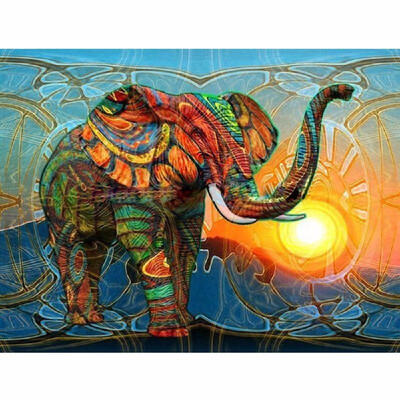 

5D Diamond Painting Full Drill DIY Kit Arts Crafts Embroidery Cross Stitch Rhinestone Canvas Wall Home Decor Style 1