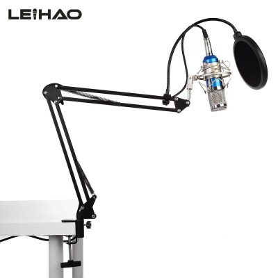 

LEIHAO BM - 800 Professional Condenser Microphone Studio Broadcasting Recording With high-quality shock mount&folded holder