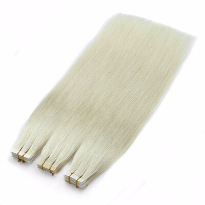 

Bhf Hair Tape In Human Hair Extensions 16 Remy Brazilian Straight Hair 100 Human Hair 4 20PcsPack 40GPack
