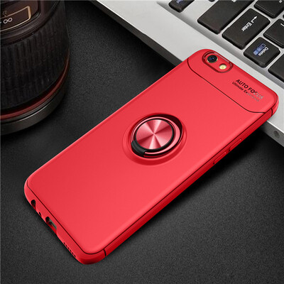 

OPPO R9SR9S Plus Luxury Metal Ring Magnetic Bracket Shockproof Cooling TPU Phone Case